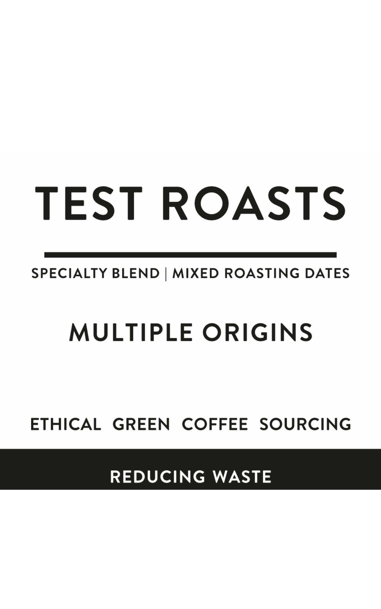 ROASTSAMPLE - Blend (100% Arabica)