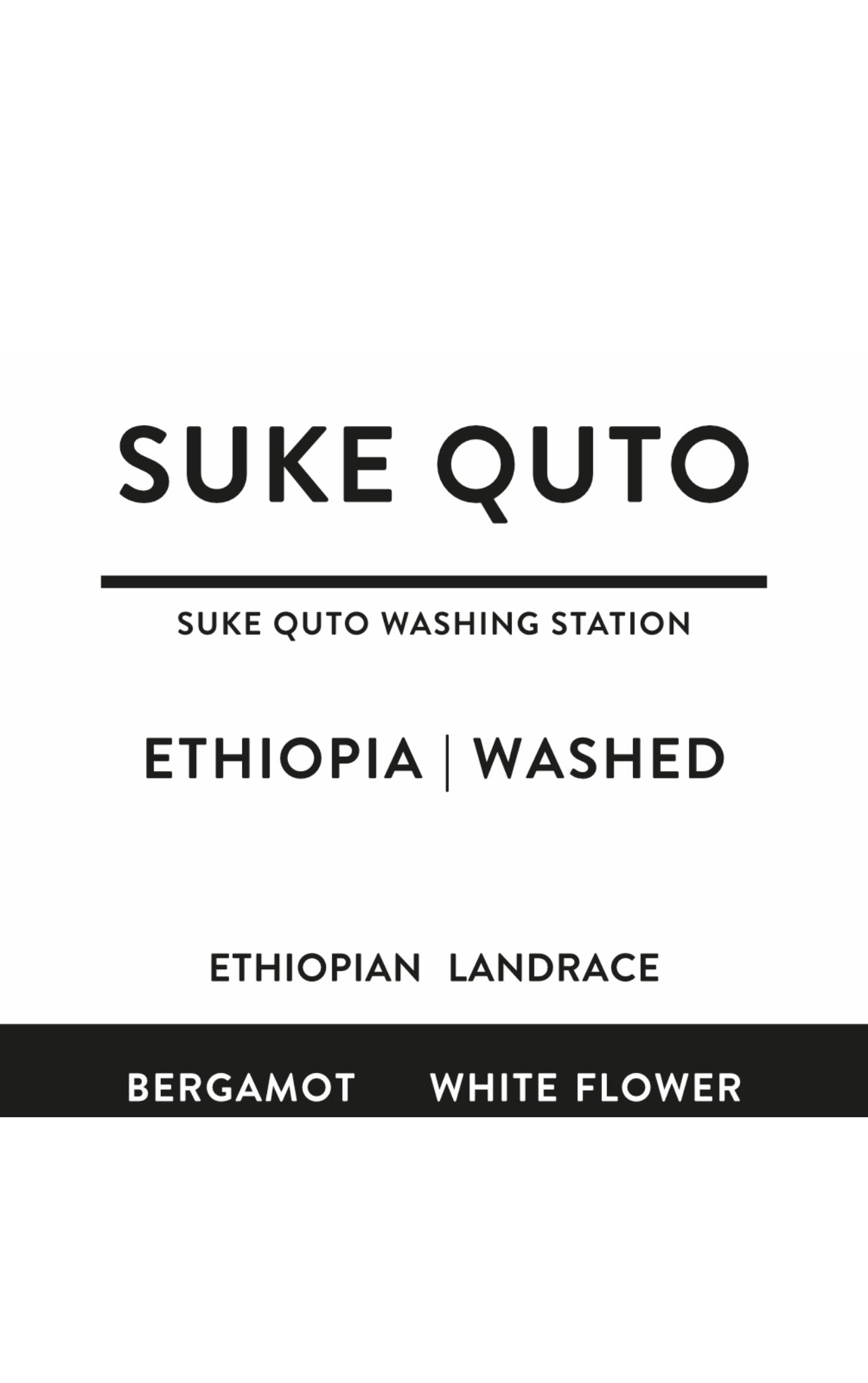 SUKE QUTO | ETHIOPIA | washed