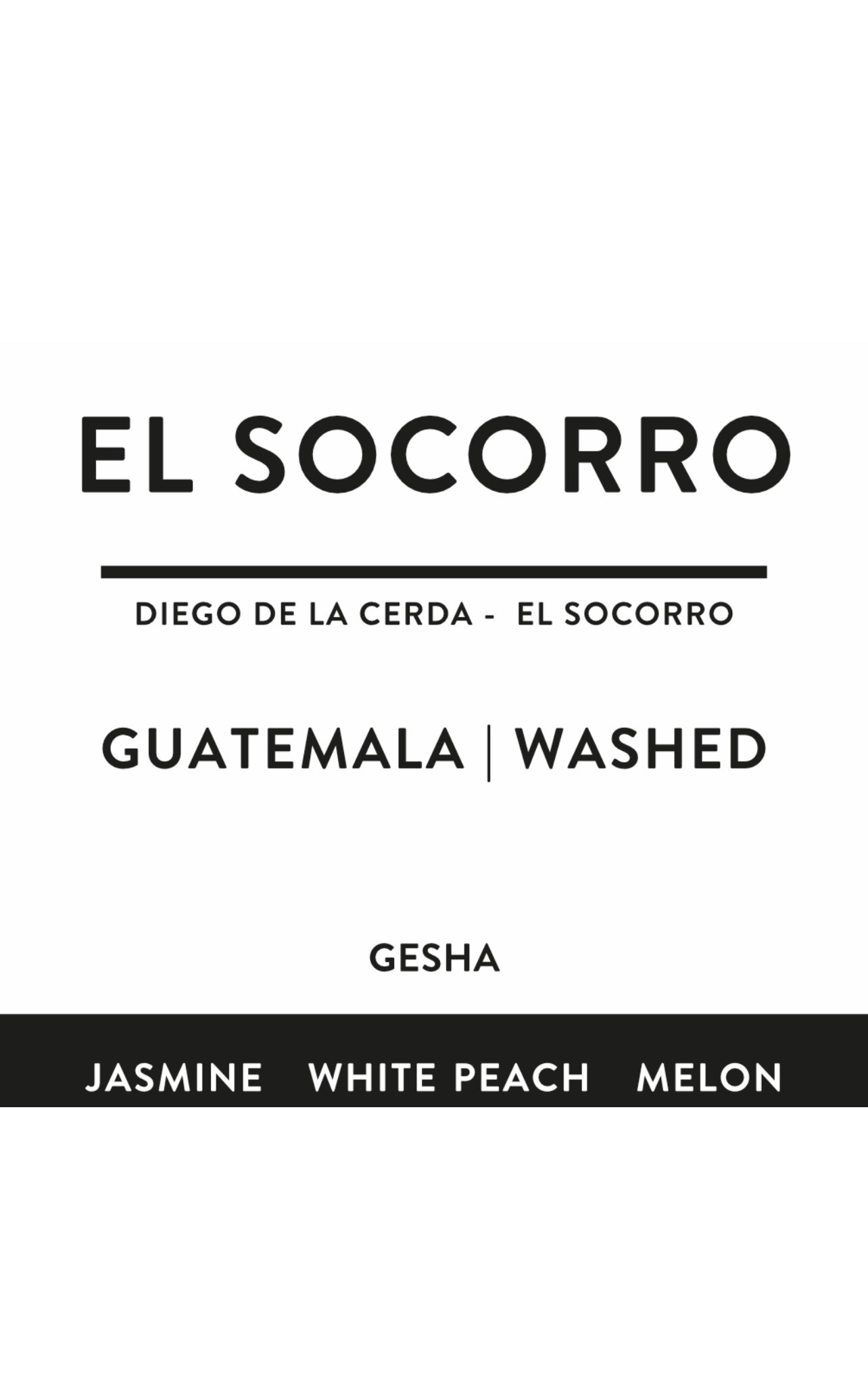 EL SOCORRO | GUATEMALA | washed