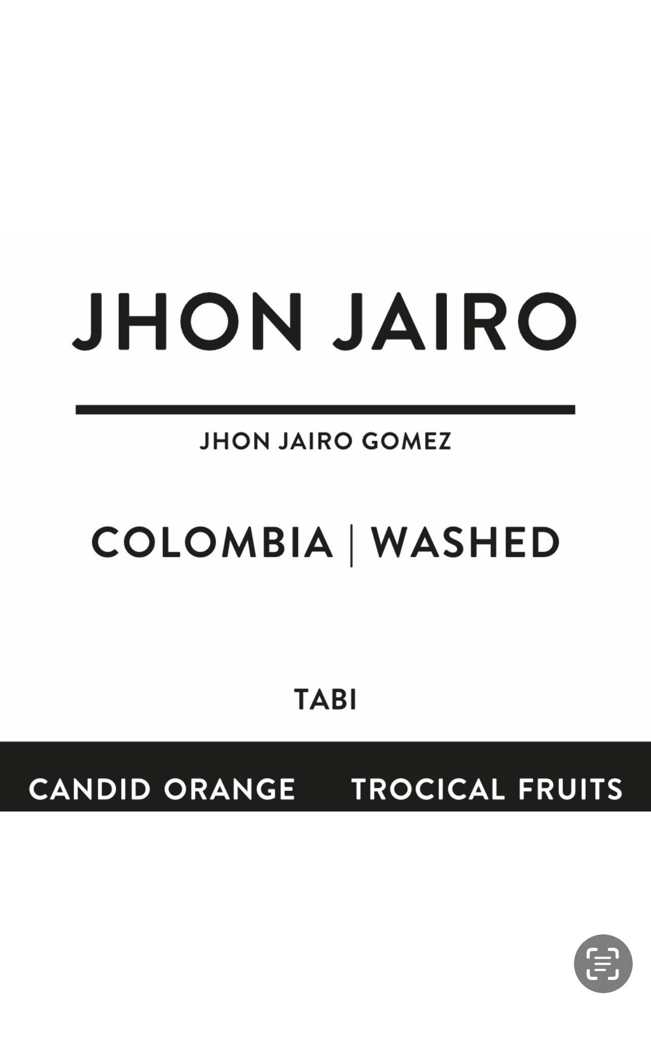 JHON JAIRO | KOLUMBIEN | washed