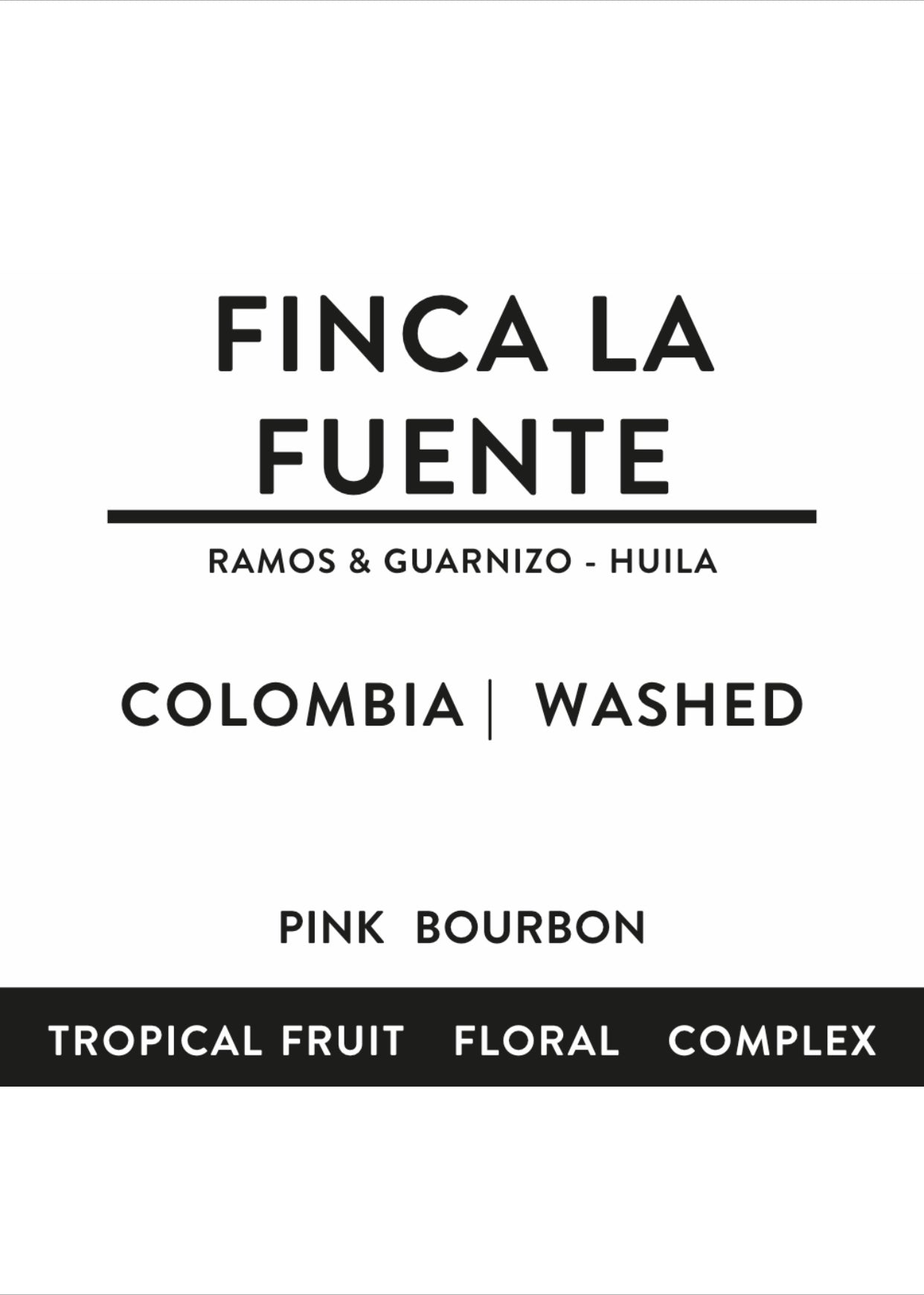 FINCA LA FUENTE | Kolumbien | washed