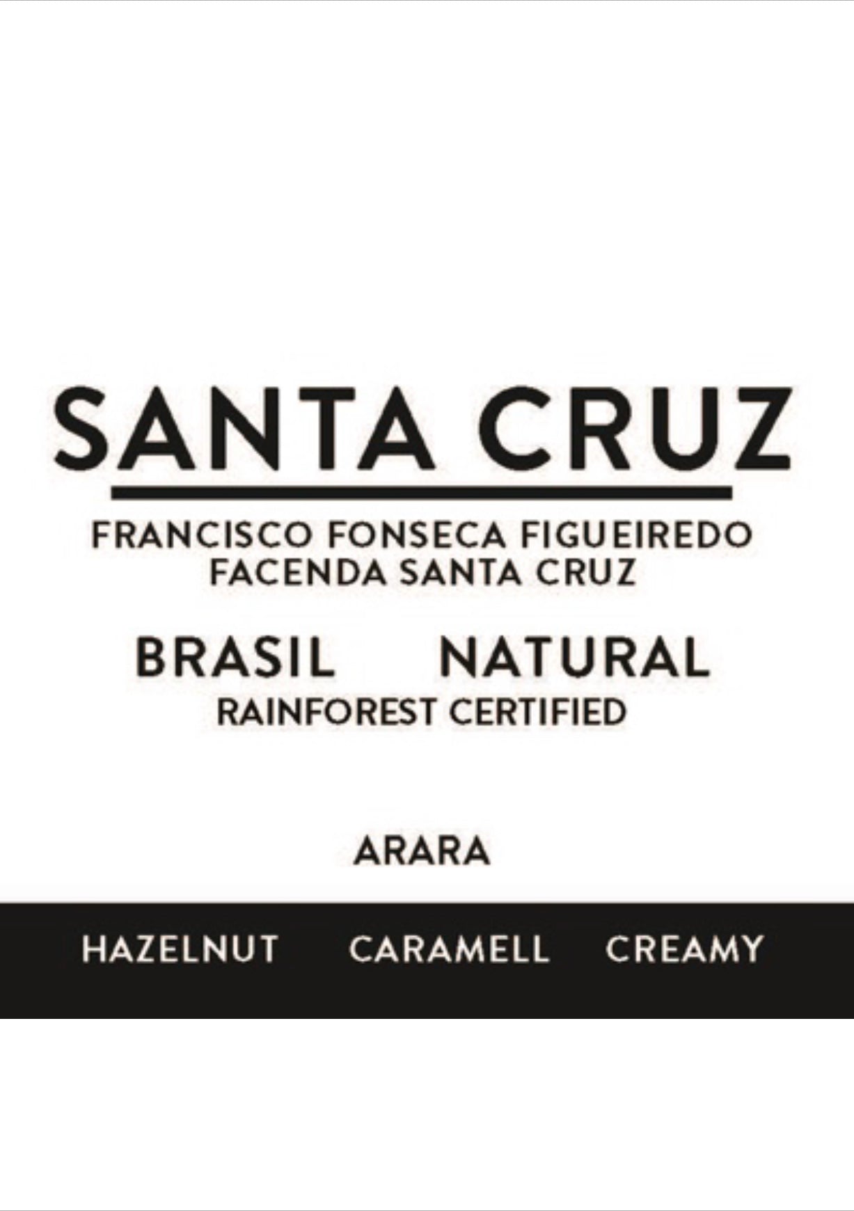 SANTA CRUZ | Brasilien | Pulped Natural [Rainforest Certified]