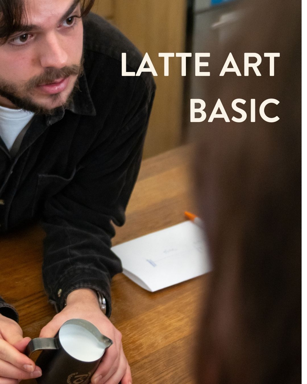 LATTE ART WORKSHOP - BASIC (ENGLISCH ONLY) - 150 minutes