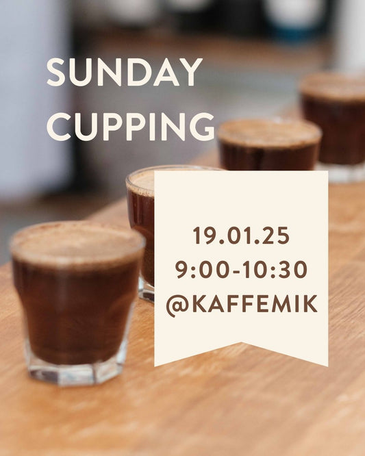 Ticket for kaffemik Sunday Cupping - January 19, 2025 9:00 a.m. - 1 person